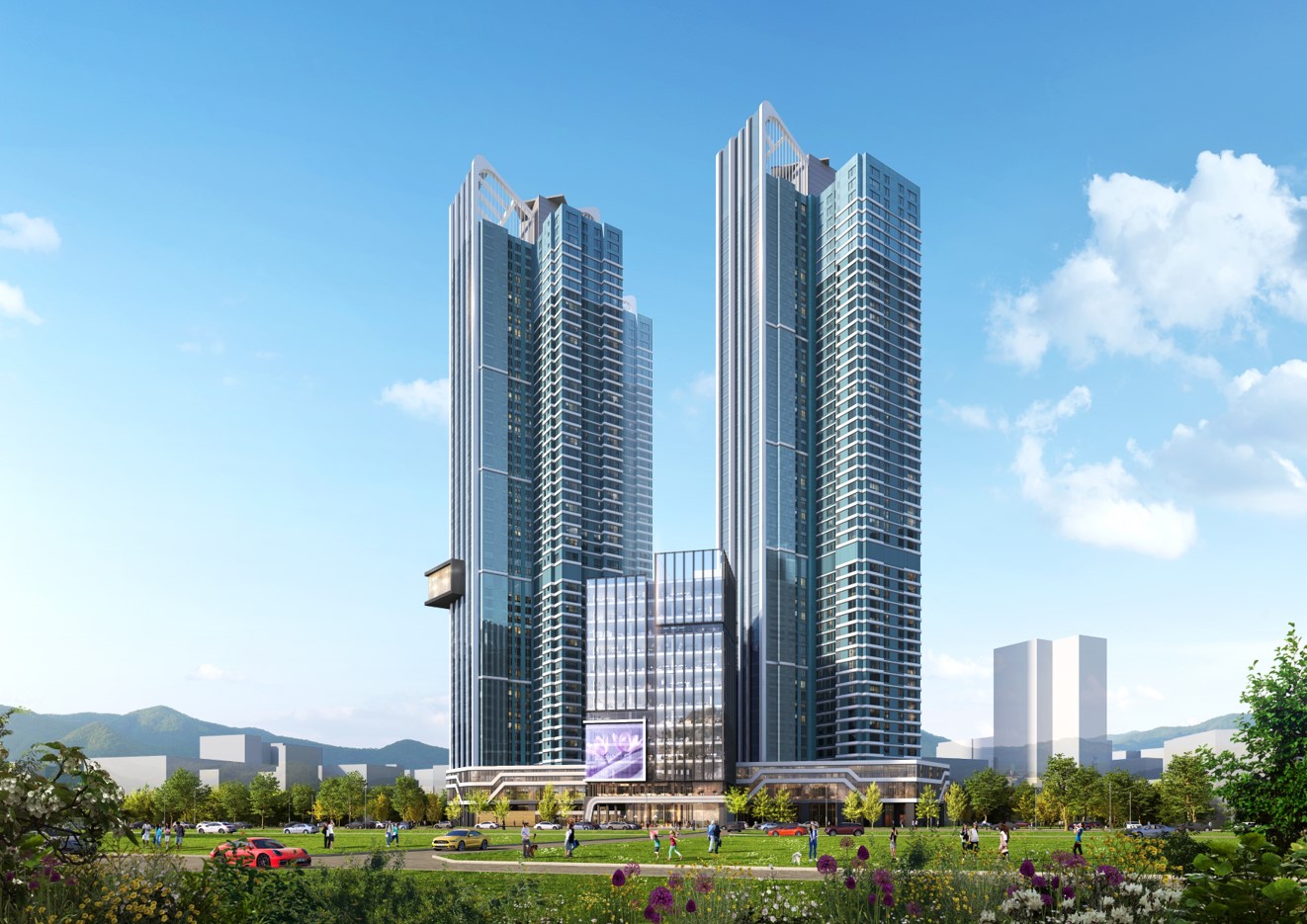 지능형건축물인증 - 연산동 1127-1 주상복합 신축공사